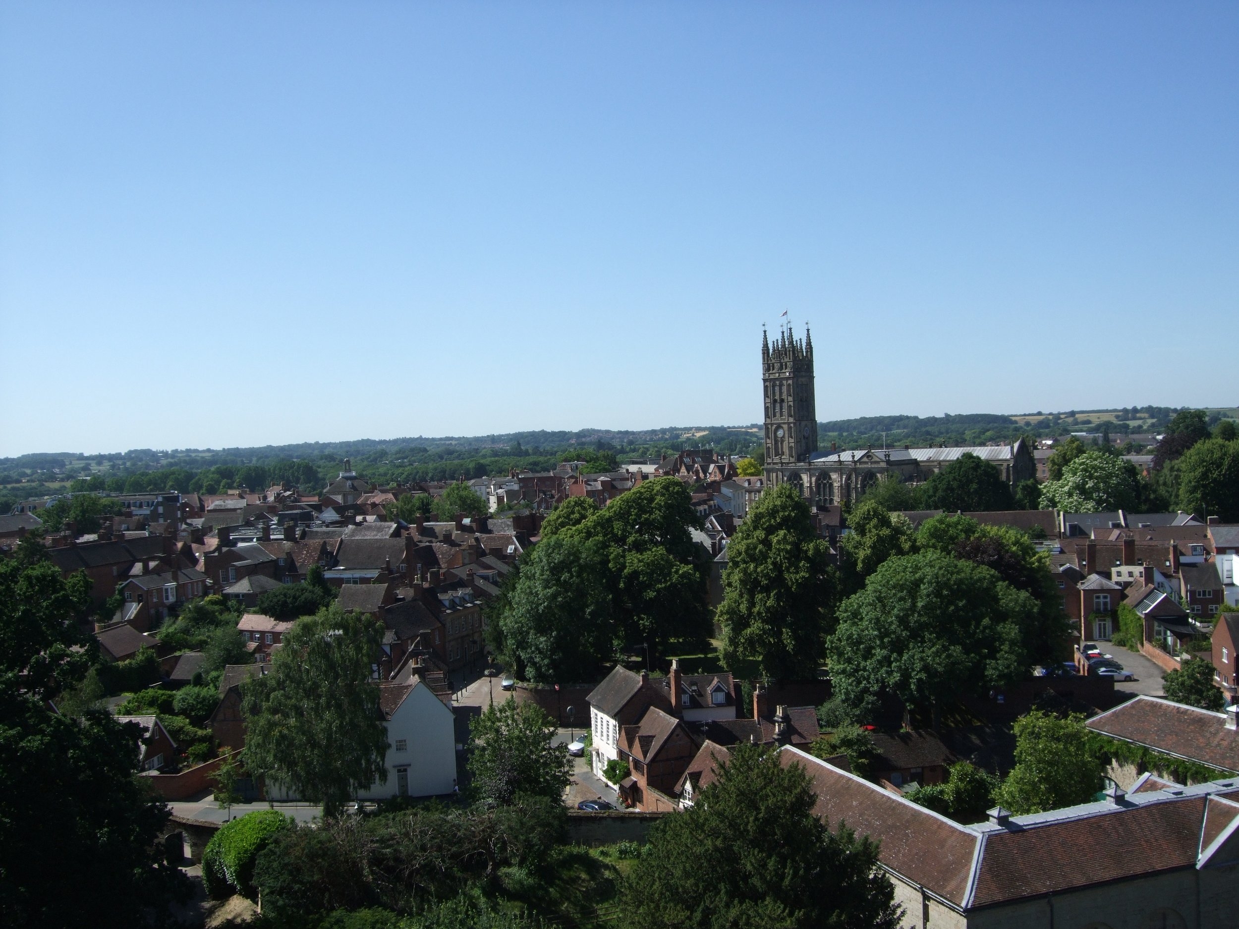  View from Warwick Castle, Coventry, June 2018 