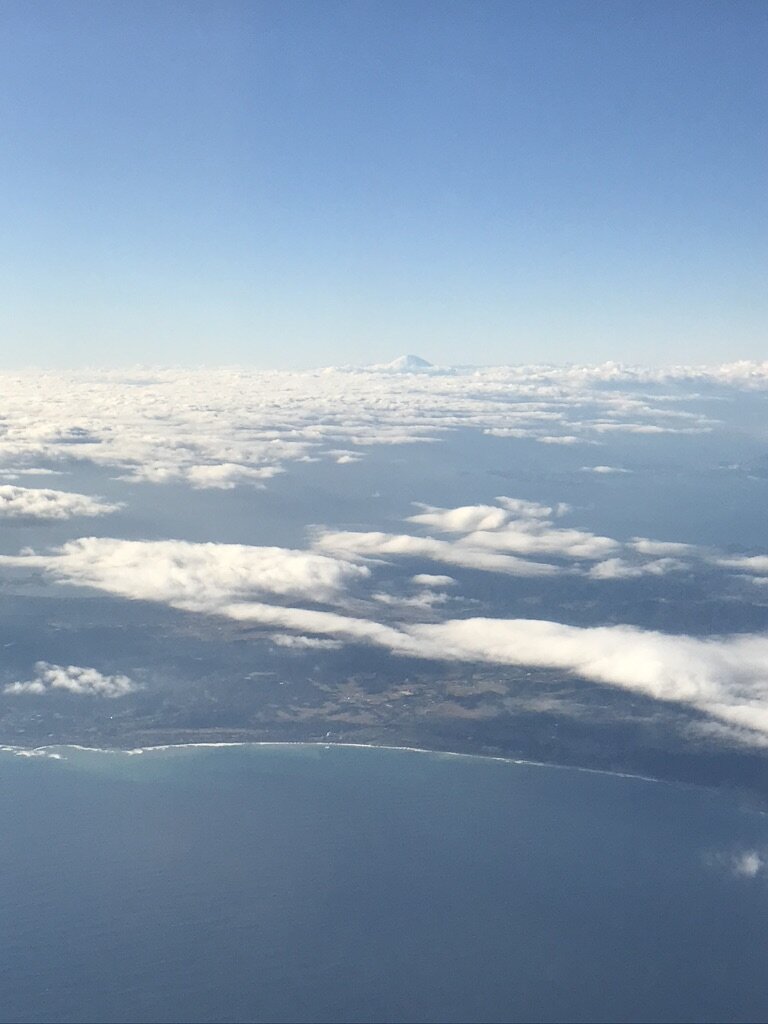  Mt. Fuji from Tokyo’s sky, January 2020 