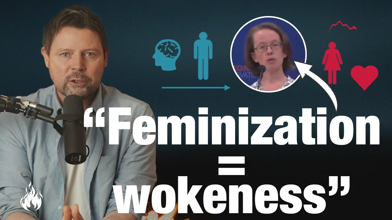 "Woke is just the feminization of our culture" // The Trench Theory is gaining traction!