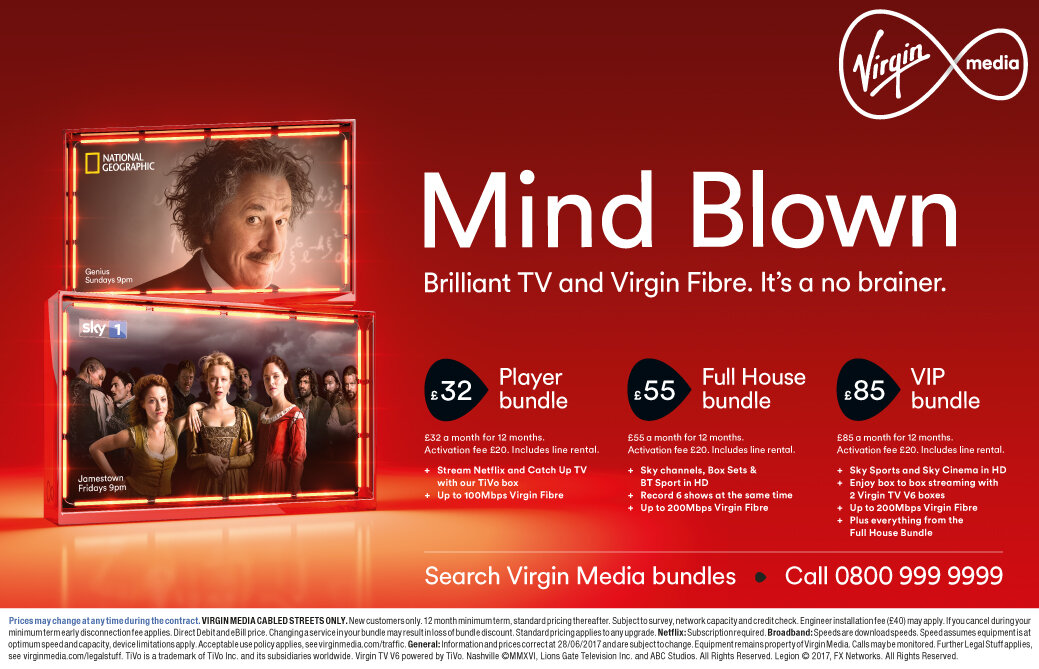  Virgin Media Bundles - Press 