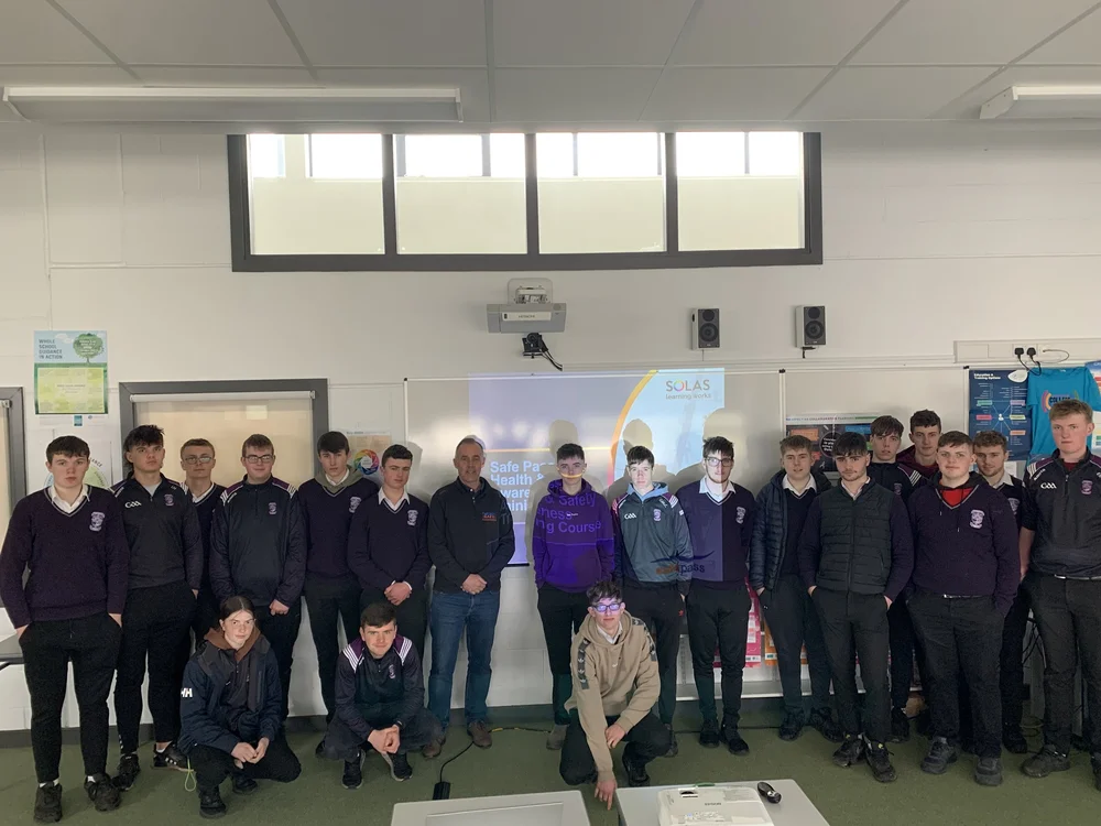 Safe Pass Course, April 18th. — Skibbereen Community School