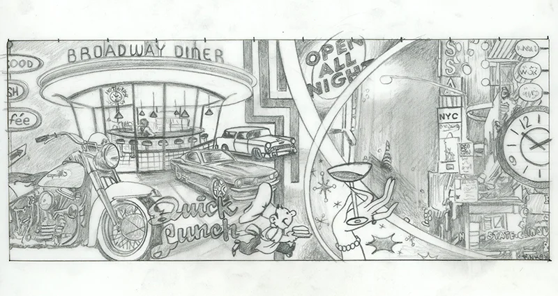 Broadway Diner Study