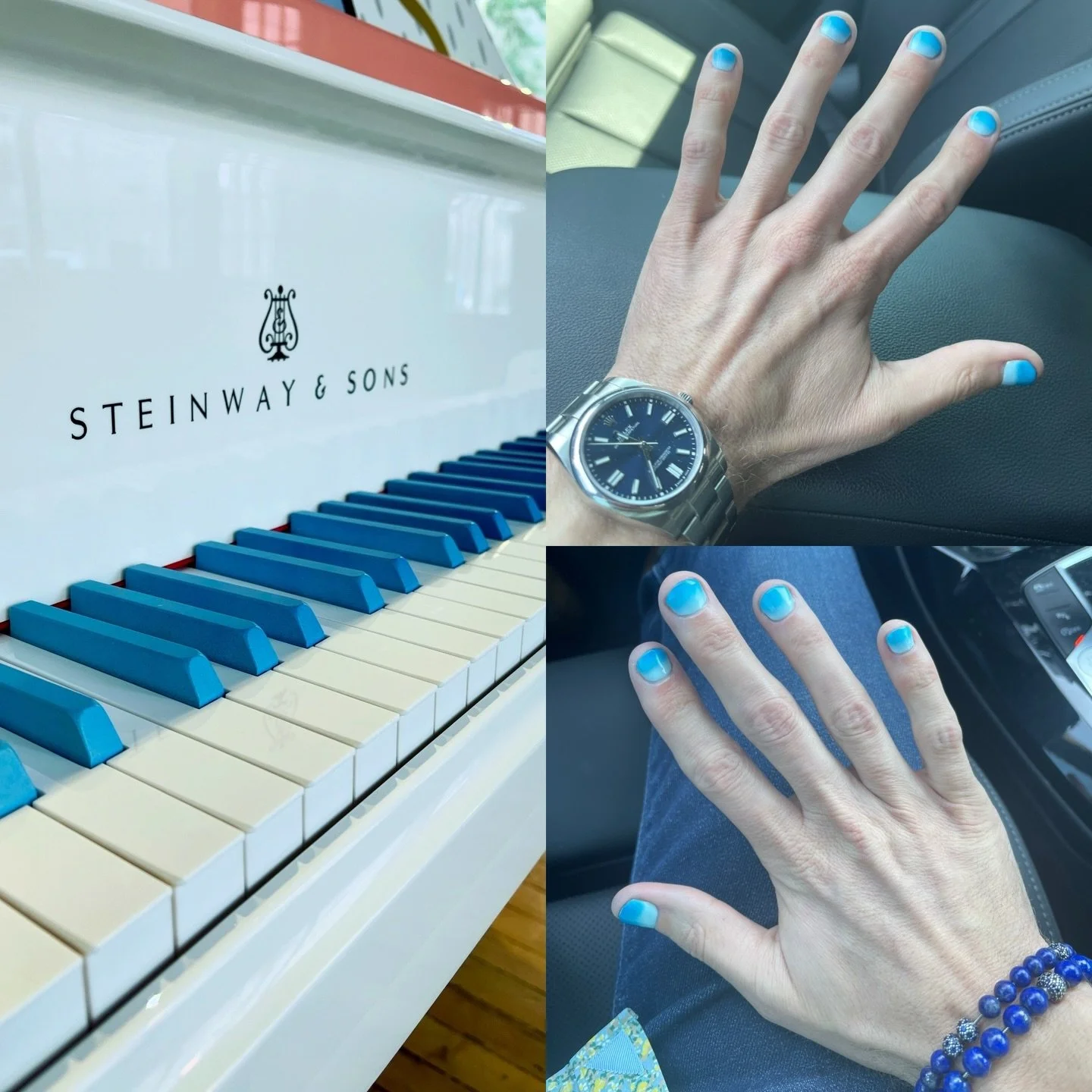 Going all out for my mini-concert tomorrow evening for the Steinway Disney piano!!