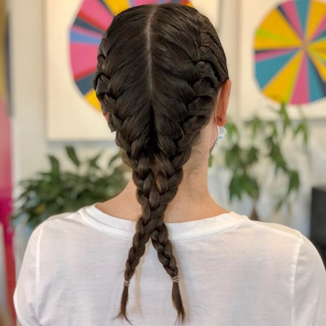 braids instead of a blowout👍🏽