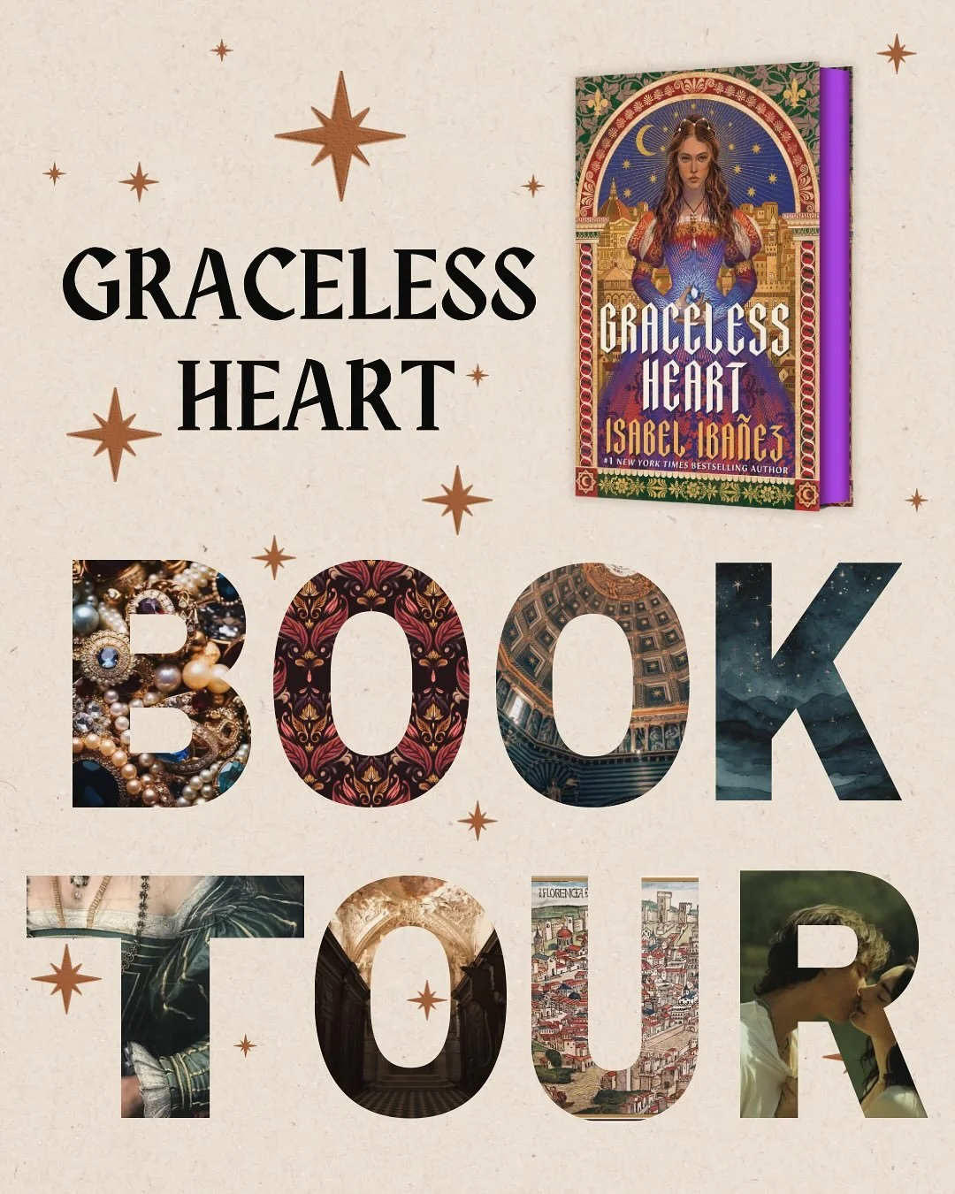 GRACELESS HEART BOOK TOUR 

💜✨Join me on tour for GRACELESS HEART✨💜

Hi friends! I&rsquo;m so excited to share the details of the USA book tour with you all! 

🎟️ All events are ticketed, so please check with each individual store for all the deta