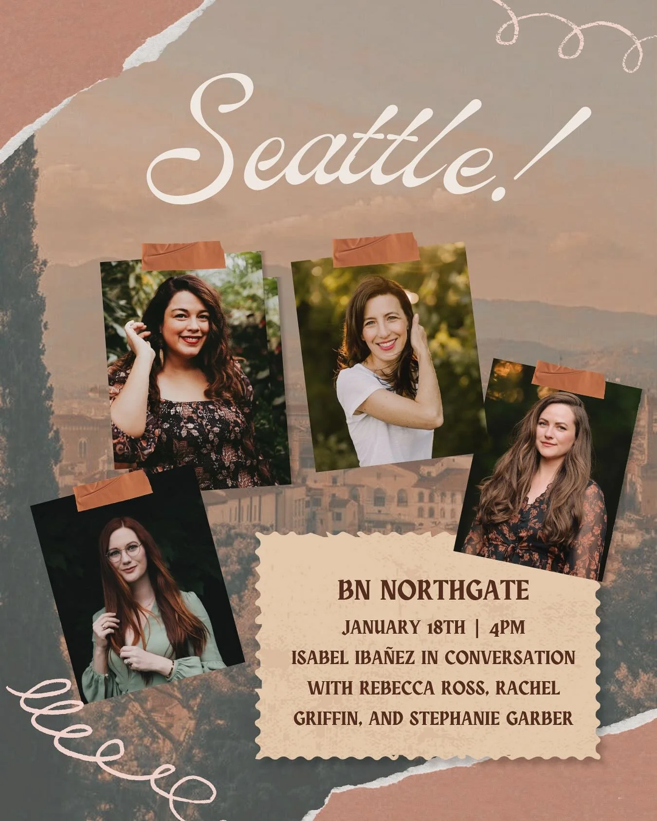 ✨SURPRISE!✨ I have wonderful news for the GRACELESS HEART tour stop in Seattle: my dear friend @stephanie_garber will be joining us!!! I&rsquo;m so excited🥰🥰. We are all going to bundled up together and I&rsquo;m planning on wearing my coziest swea