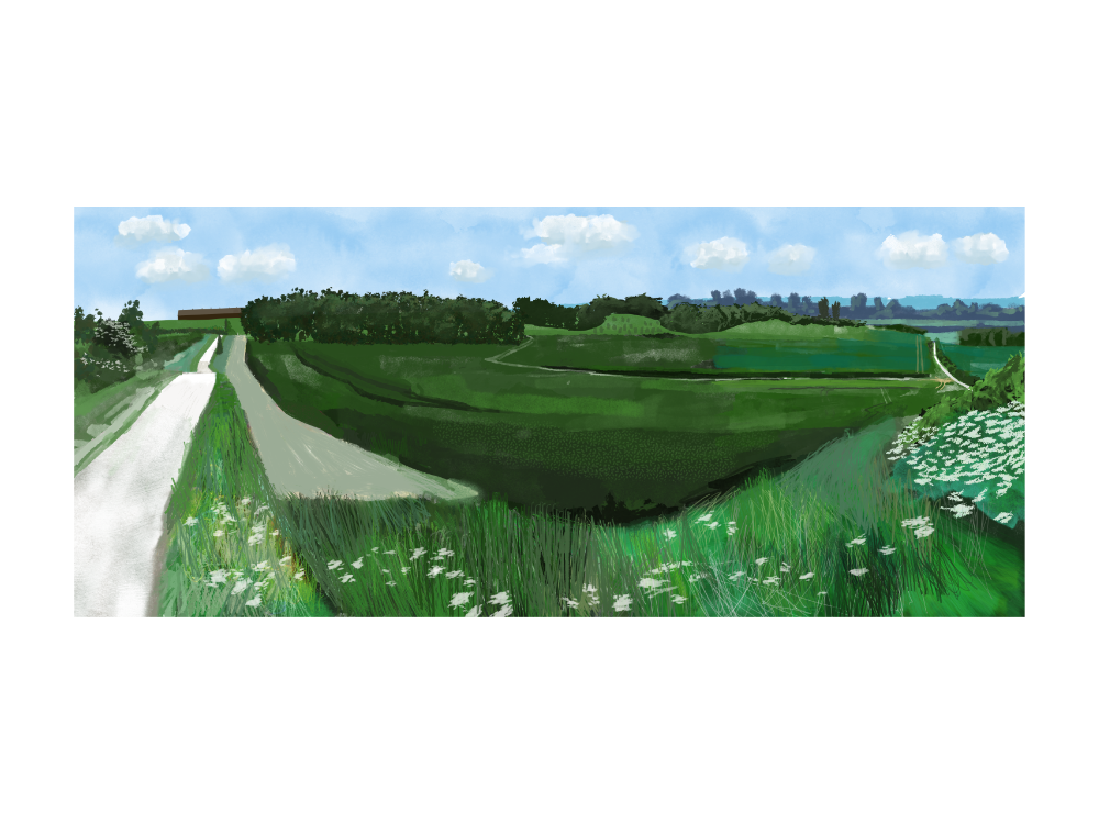 Digital Landscape Painting 1