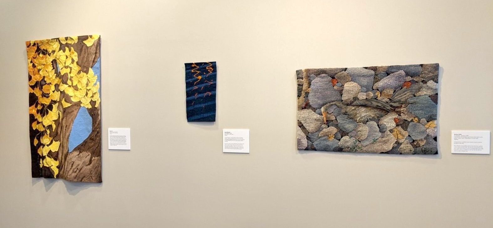 Installation view at San Jose Museum of Quilts &amp; Textiles