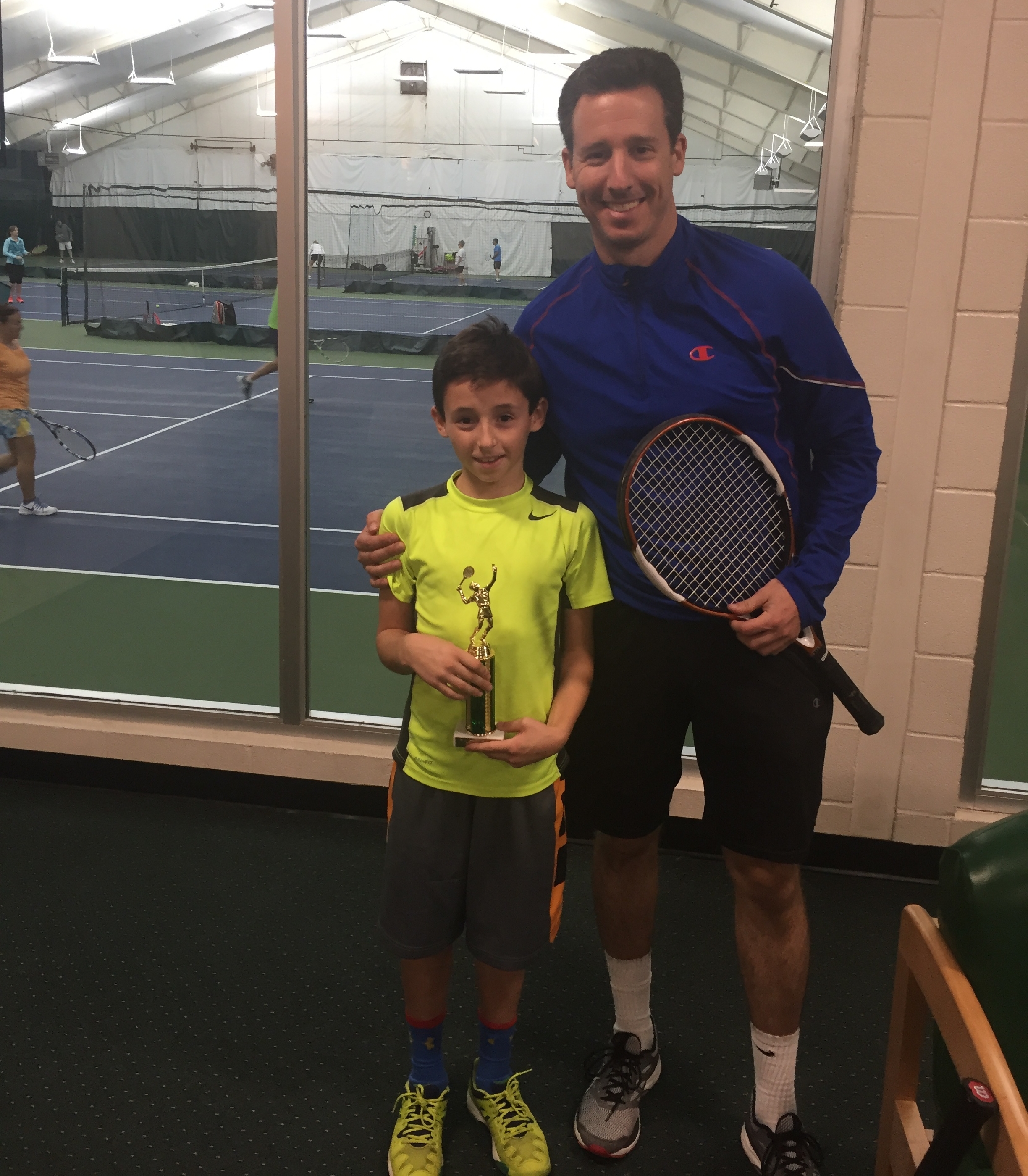 Chris and Jack Ciunci  -  Parent-Child Champion