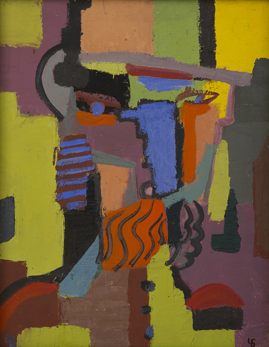 Self Portrait with Hat (1987)