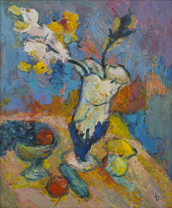Still Life Flowers and Fruit (2010)