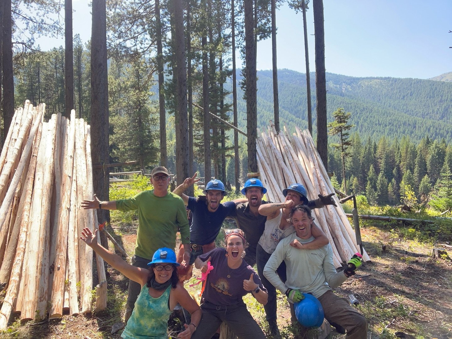 ✨Call for volunteers: June✨
Our field season kicks off in just a few short weeks, and we have some projects in June that need more help! Join us for an early season adventure for a unique, rewarding way to experience the Bob Marshall Wilderness Compl