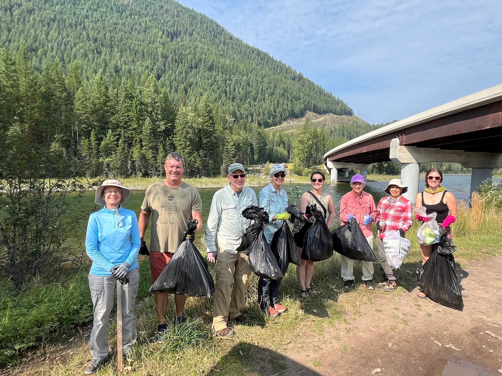 New project alert 🌊🌊🌊 We're excited to join in the fun of the annual Flathead Waters Cleanup again this year!
On Saturday, August 9th, join our crew as we adopt a few of the cleanup sites along the South Fork Flathead River. Afterwards, meet up