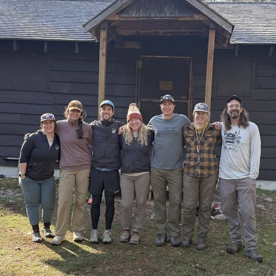 Last week we were lucky enough to spend a stunning four days in the Great Bear Wilderness for our annual staff retreat. We spent the week digesting the field season, dreaming for next summer, and getting some work done around Spruce Park cabin. 

Sin
