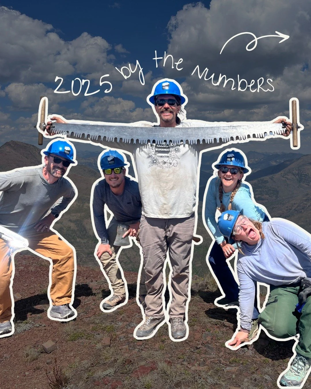 As the year draws to a close, we're very excited to share our 2025 by the Numbers! Check out all of the work you helped accomplish in the Bob this summer.

A very big THANK YOU to all of you who helped get it done: our talented team of staff and inte