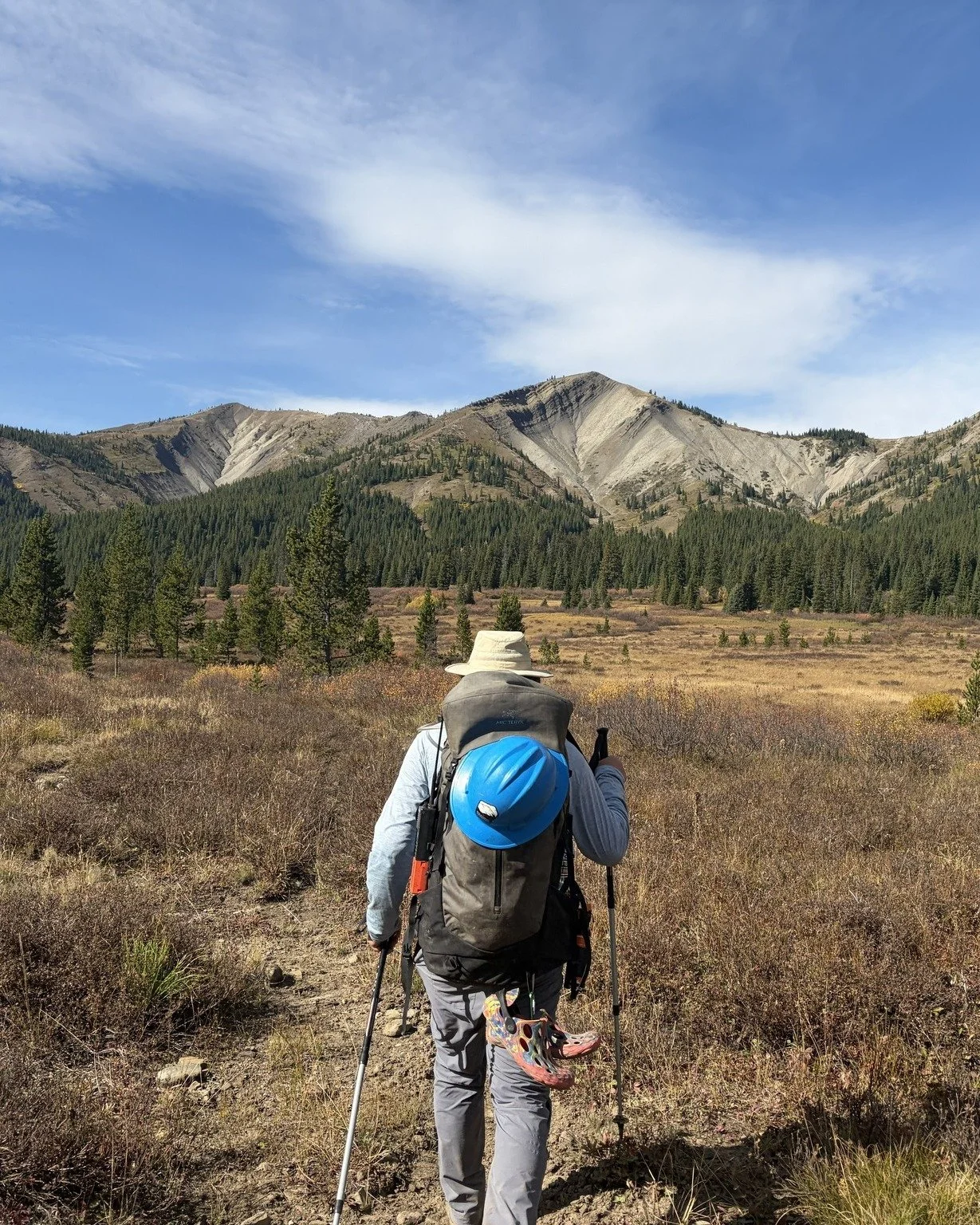 Some late September beauty in the Bob from our Crew Leaders' final Pro Hitch of the season 😍 

The crew spent the week constructing a turnpike on a muddy section of Strawberry Creek #161, part of the Continental Divide Trail. This will help reduce f