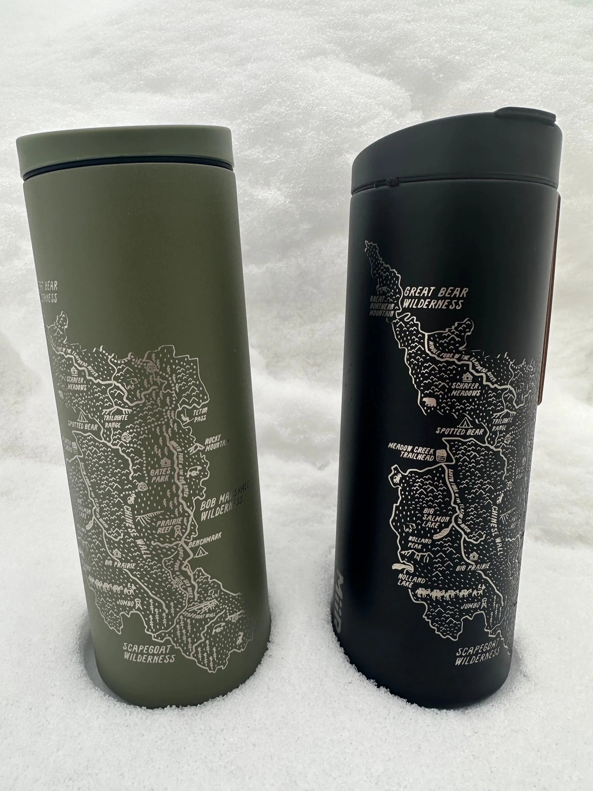 Bob Map MiiR Travel Mugs