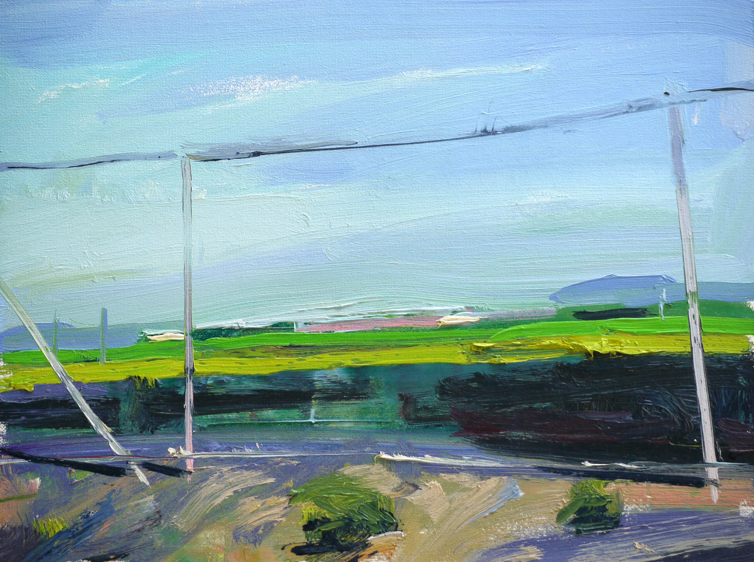 Journey No. 1, 9"x12", Oil on canvas panel , 2013.