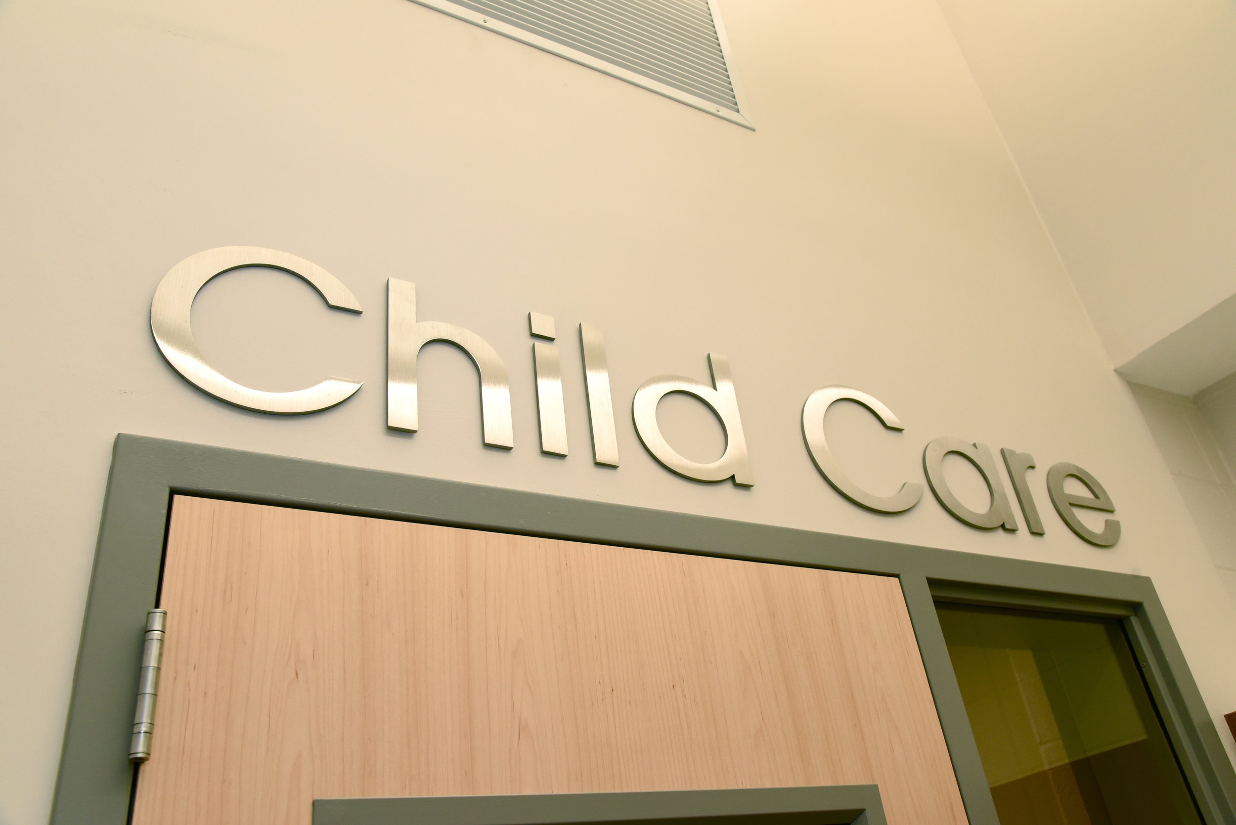 Our newly renovated 2500+ square feet Child Care offers a variety of activities for children ages 6 weeks to 11 years.