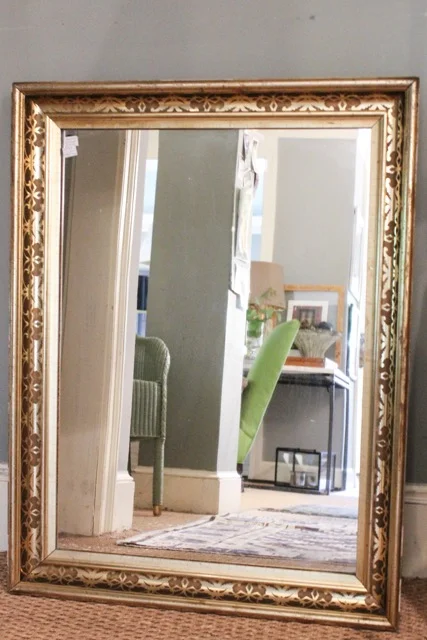 Antique Gilded Mirror