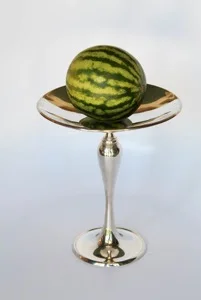 Vintage Silverplate Tazza