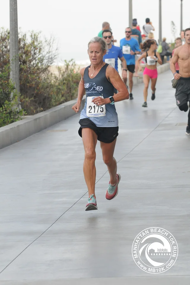 Renee Williams-Smith in the 2018 Manhattan Beach 10k.