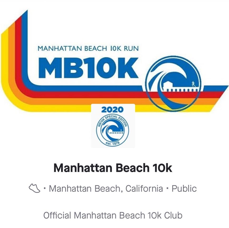 👋🏼 MB10kers! Today is the final week to sign up for the race, please do so by Friday at 11:59pm, 🔗 in bio.
💙❤️🧡💛
We have created a Club Event on @strava While we will not be recording race times this year, please join us on this platform for so