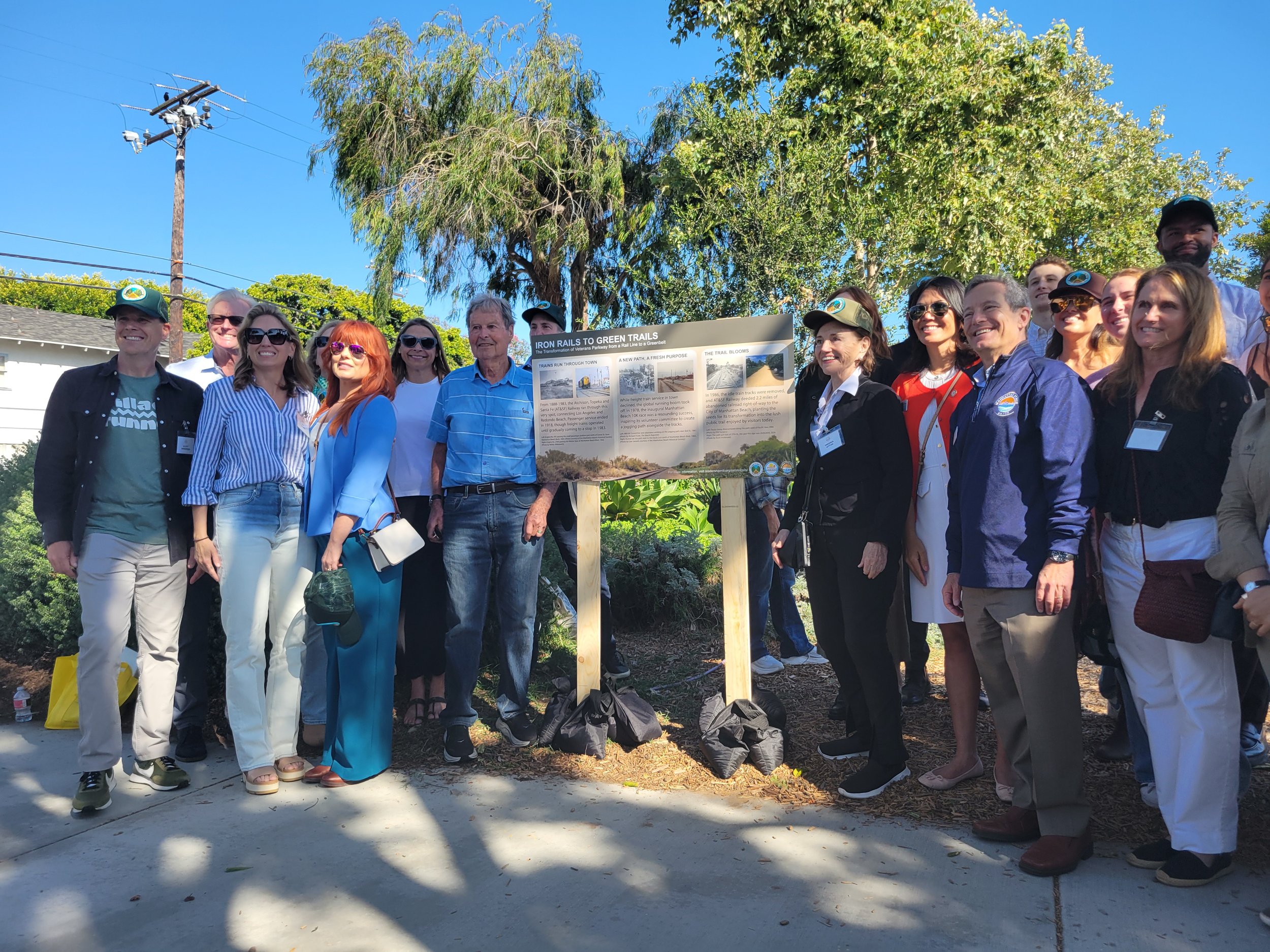 Iron Rails to Green Trails Dedication