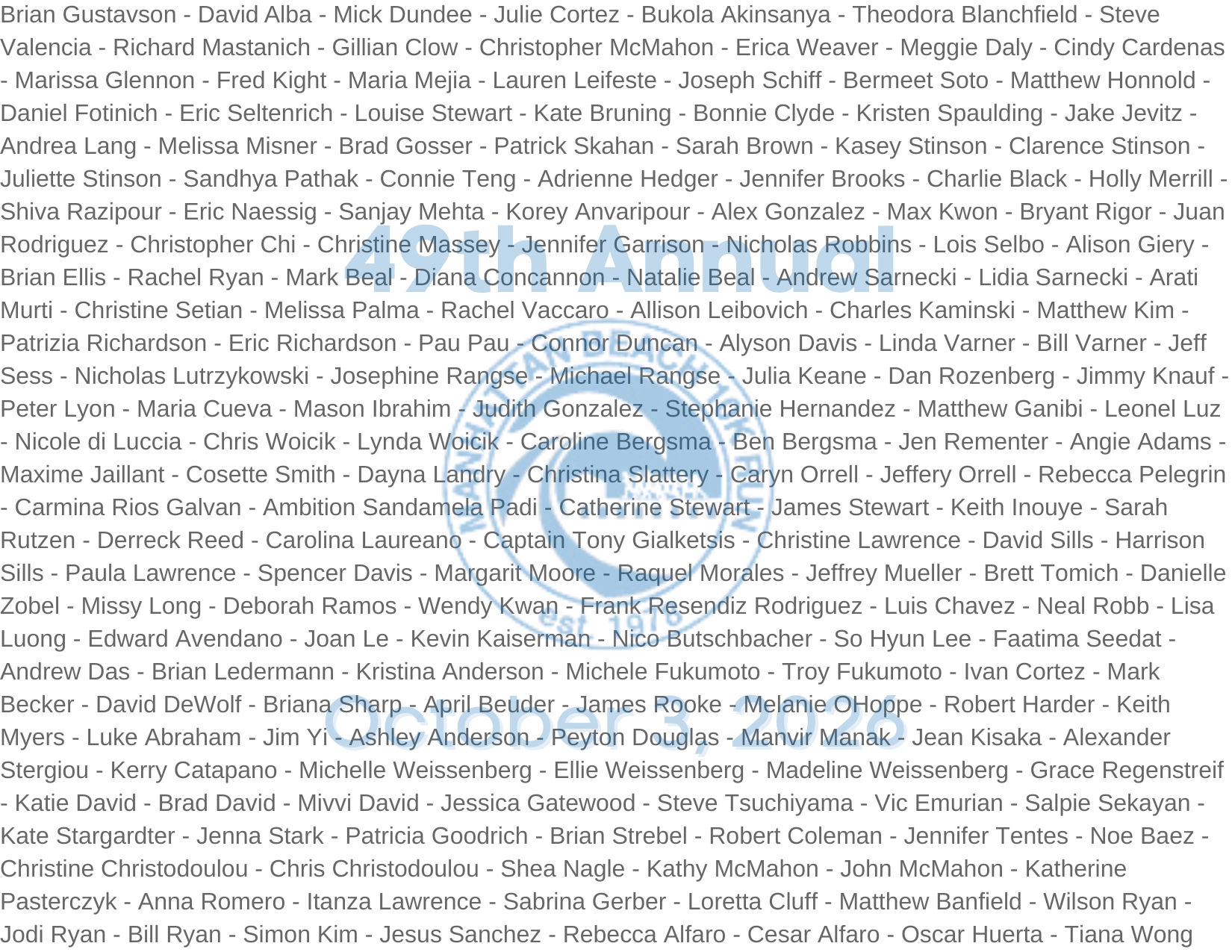 2026 Who's In for the Manhattan Beach 10k