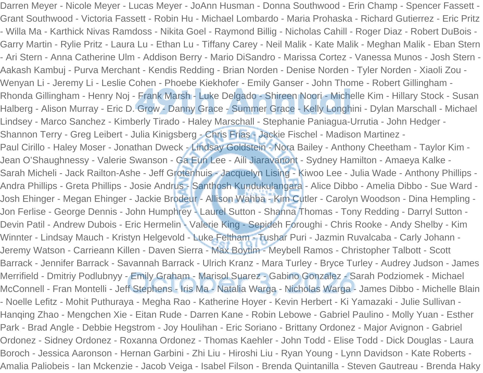 2026 Who's In for the Manhattan Beach 10k