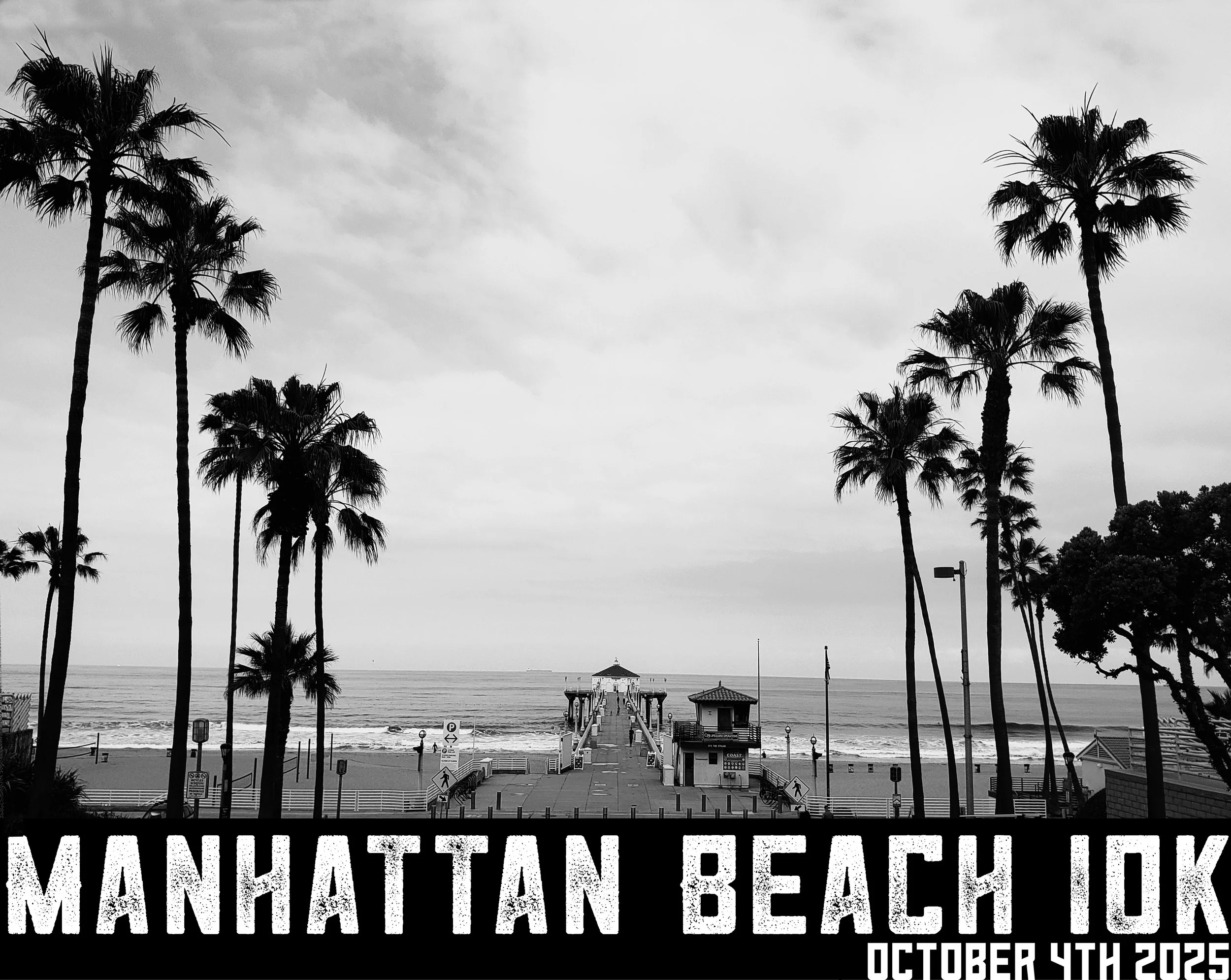 2025 Manhattan Beach 10k Finisher Tee