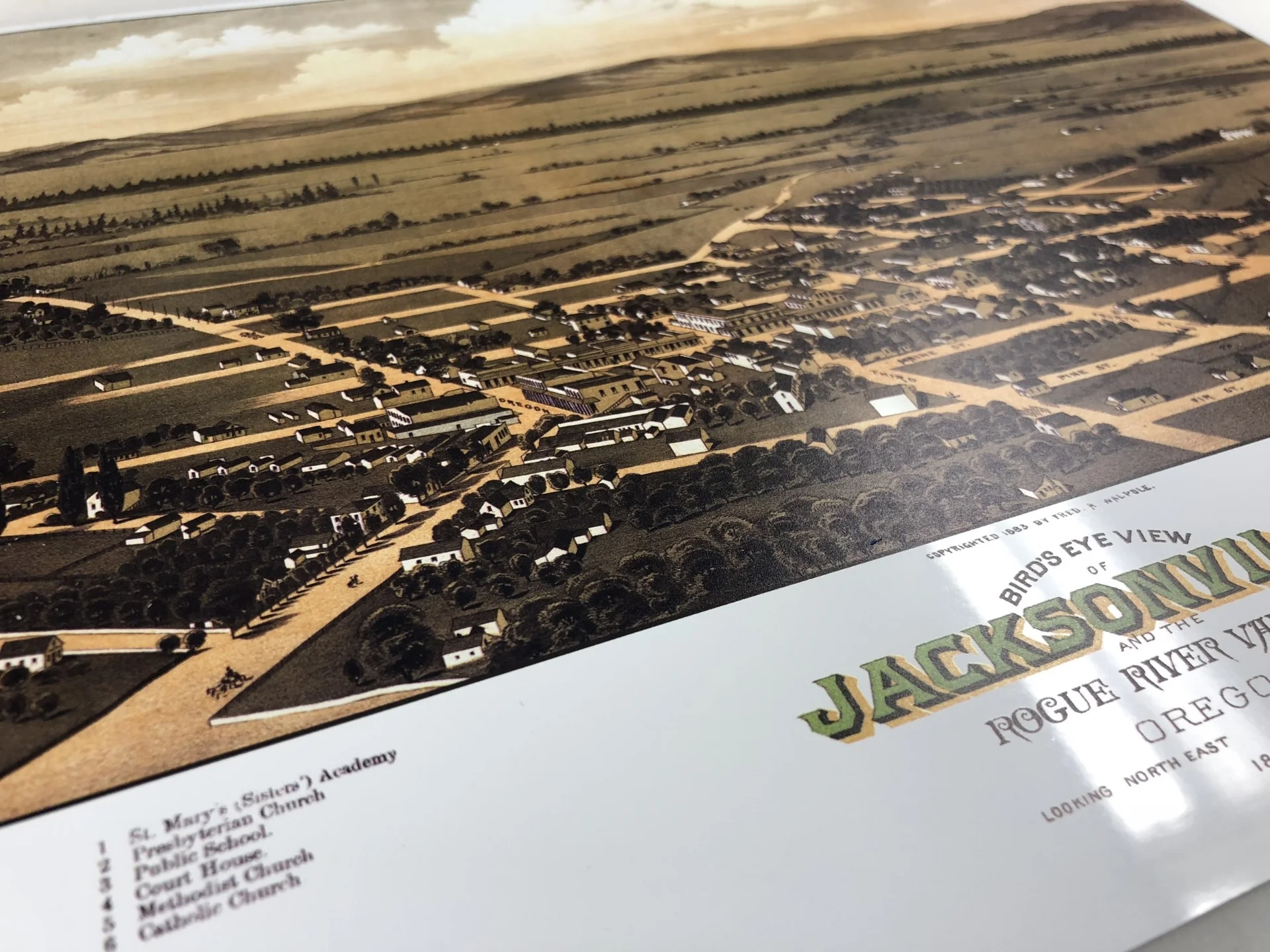 Jacksonville Print on Aluminum