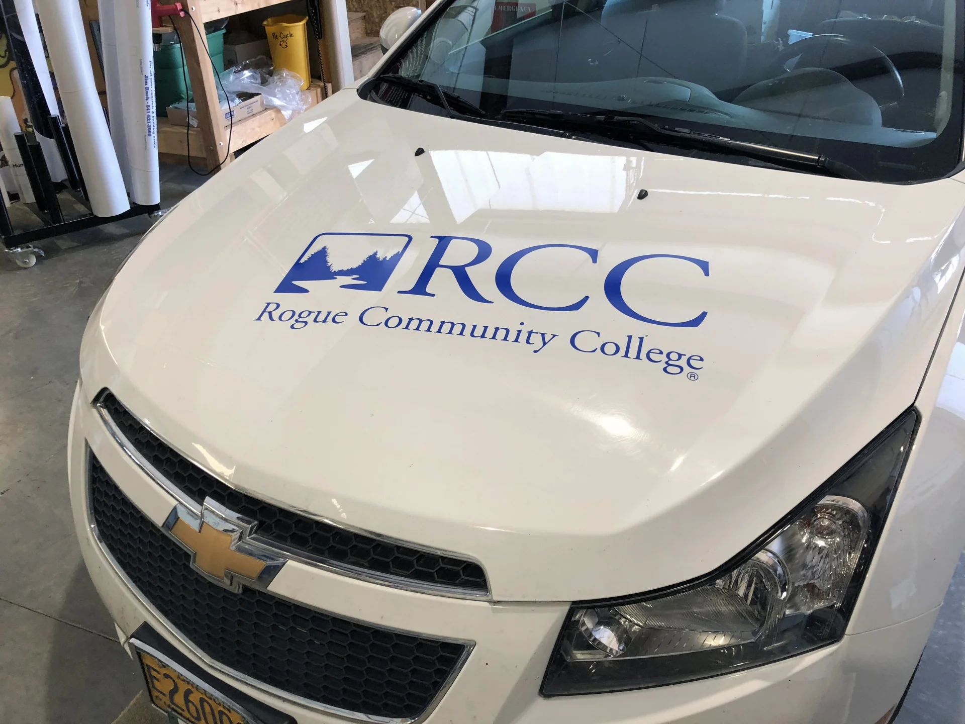 RCC Hood Vinyl