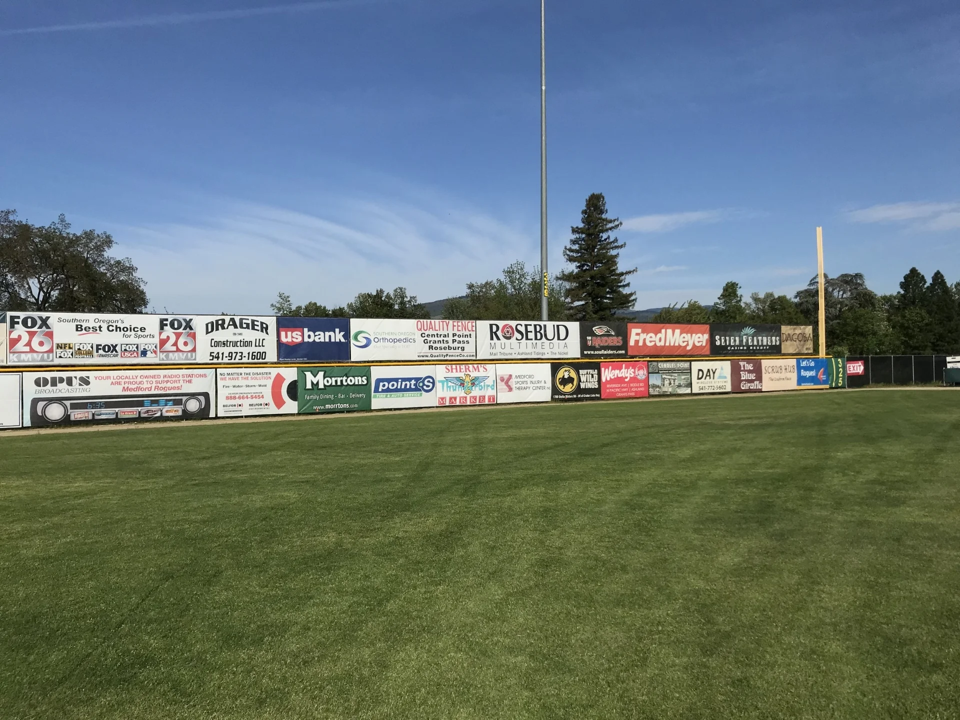 Medford Rogues Mesh Banners
