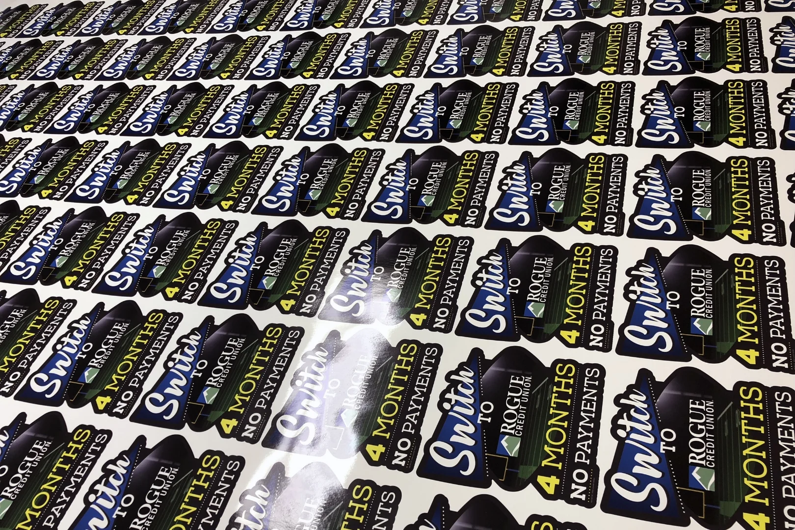 Rogue Credit Union Stickers