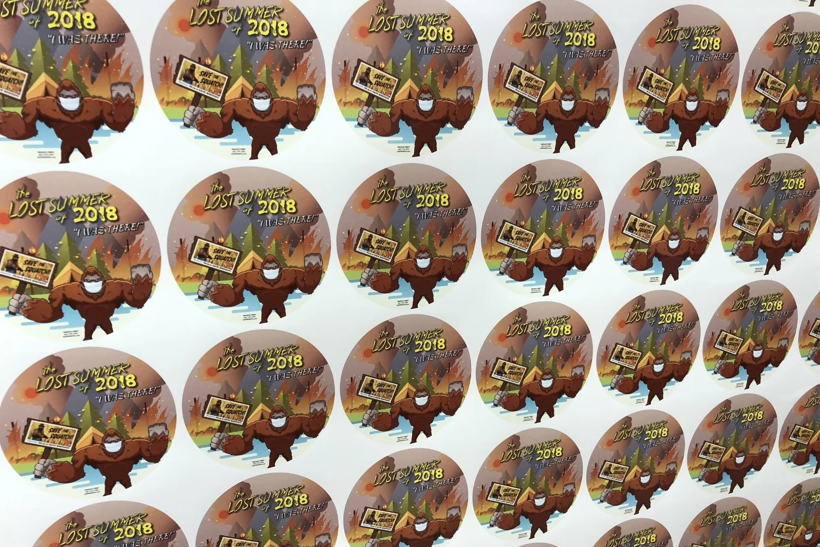 The Lost Summer Stickers