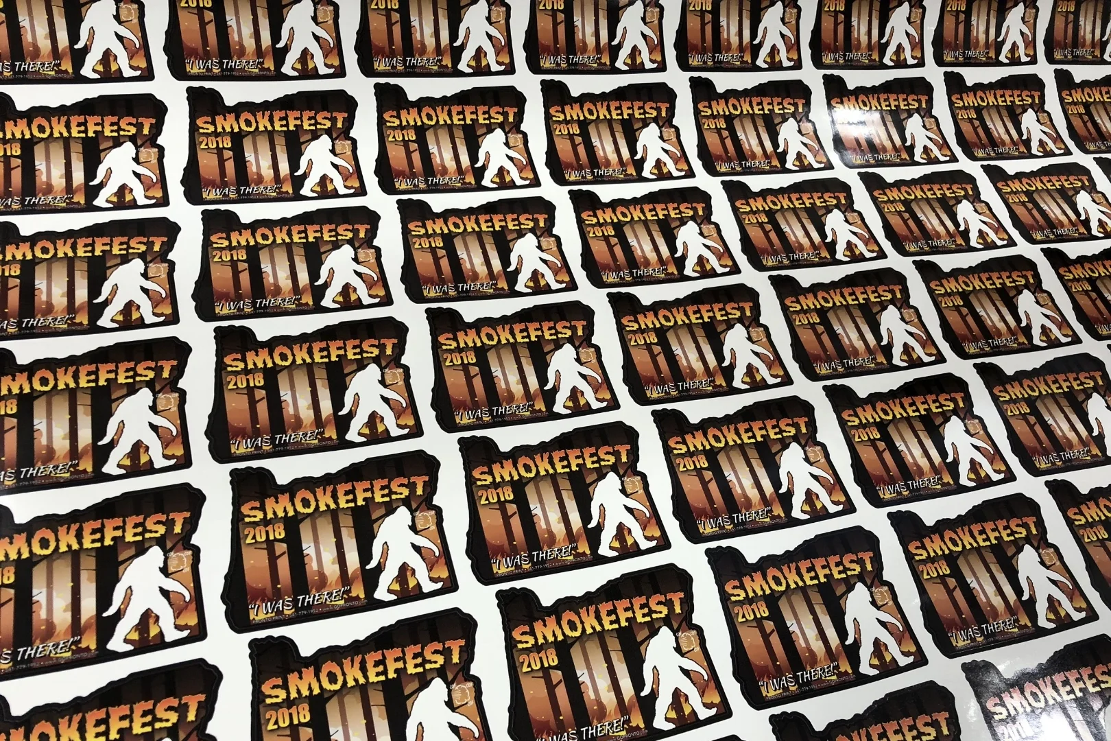 Smokefest Stickers