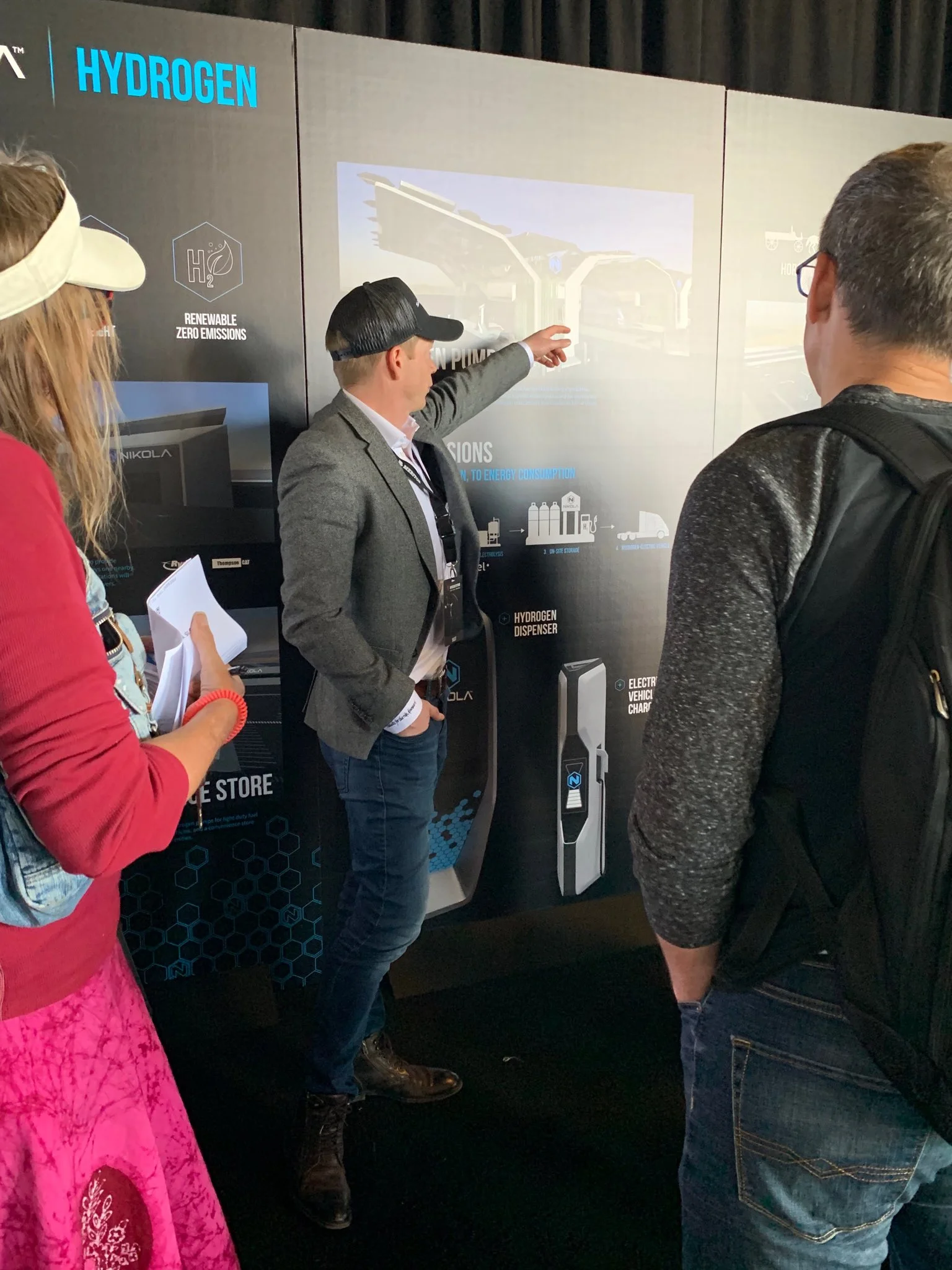 Nikola World 2019 Product Info Signage