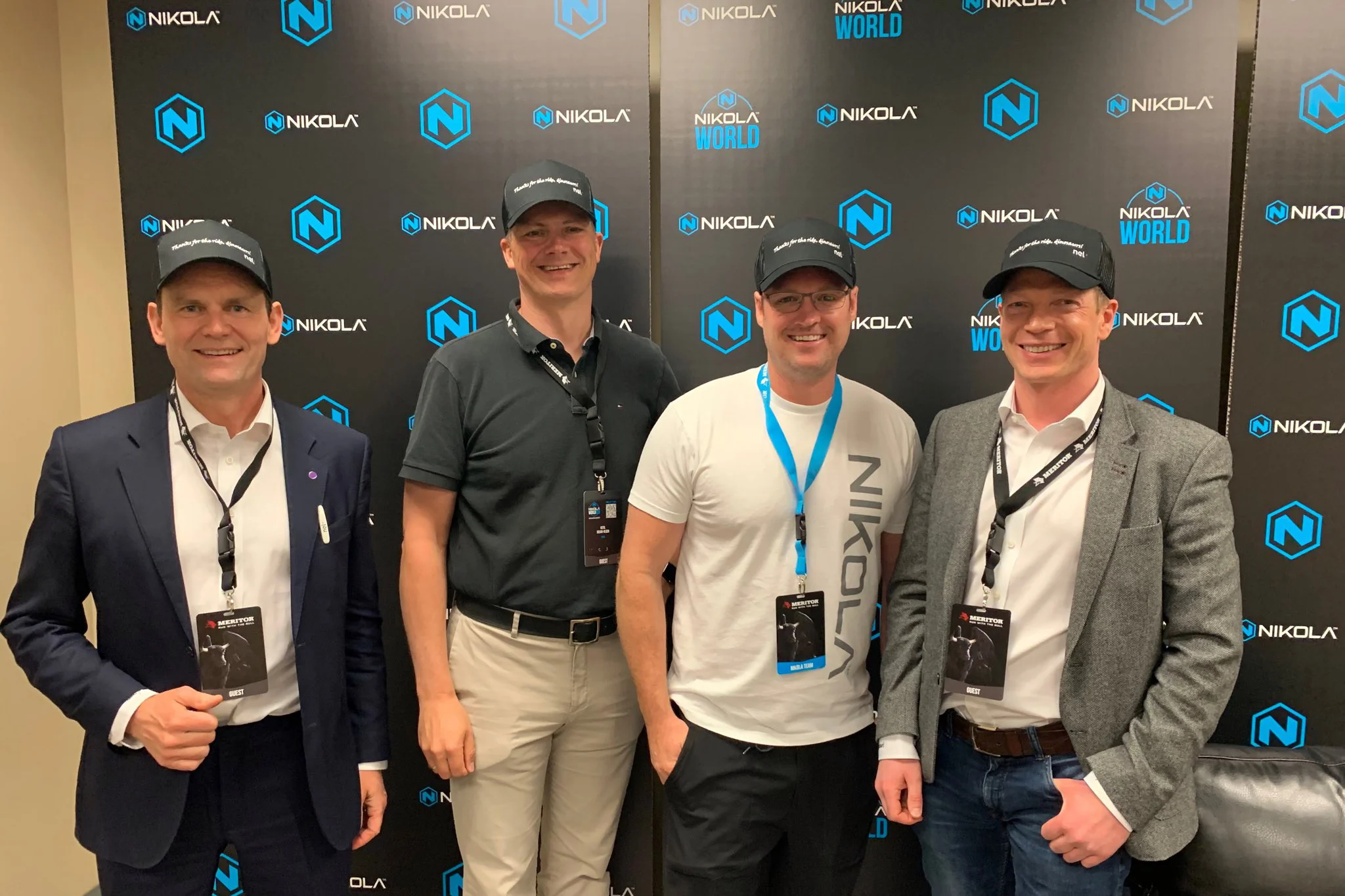Nikola World 2019 Backdrop Signage