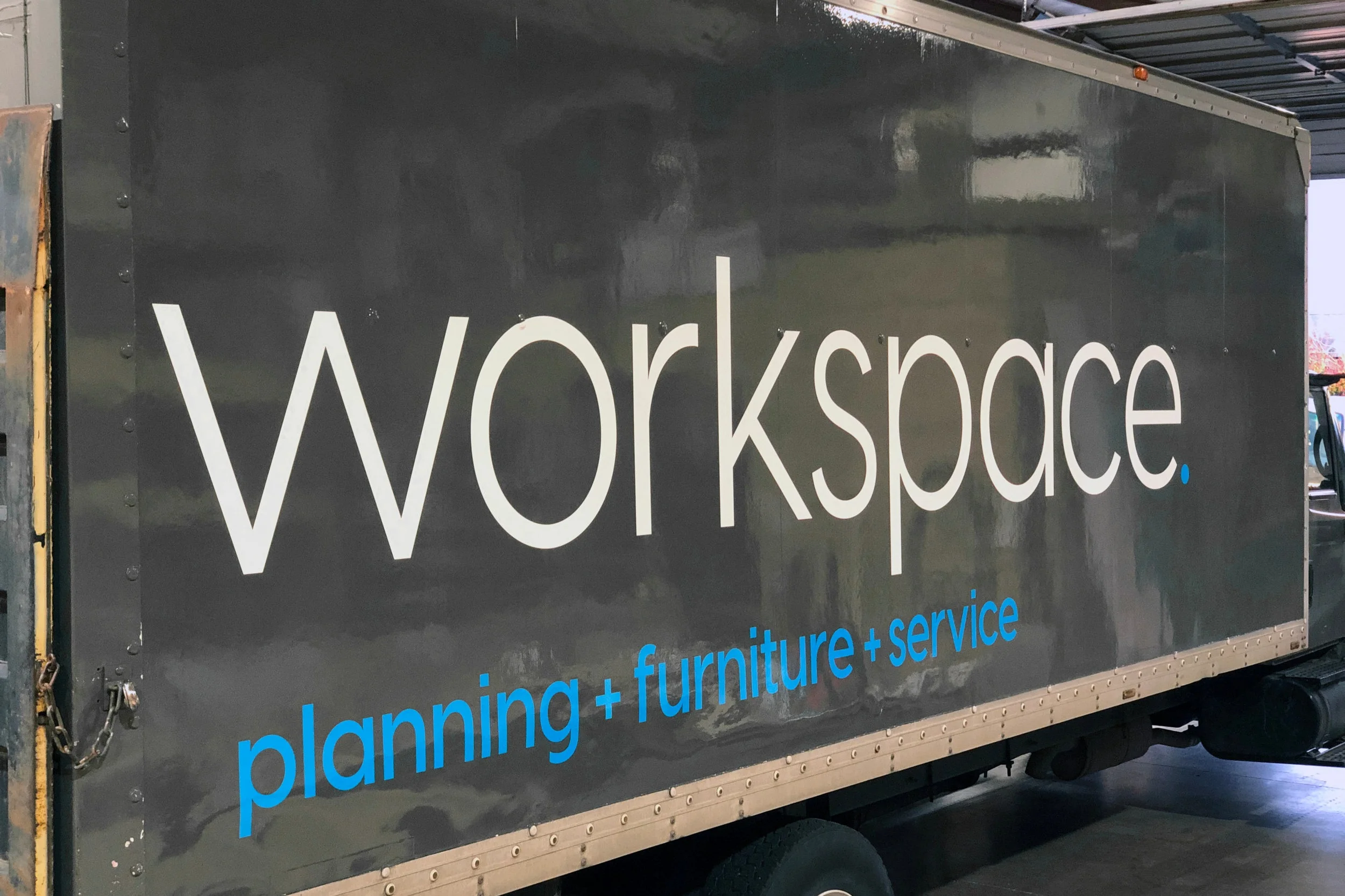 Workspace Box Truck Graphics