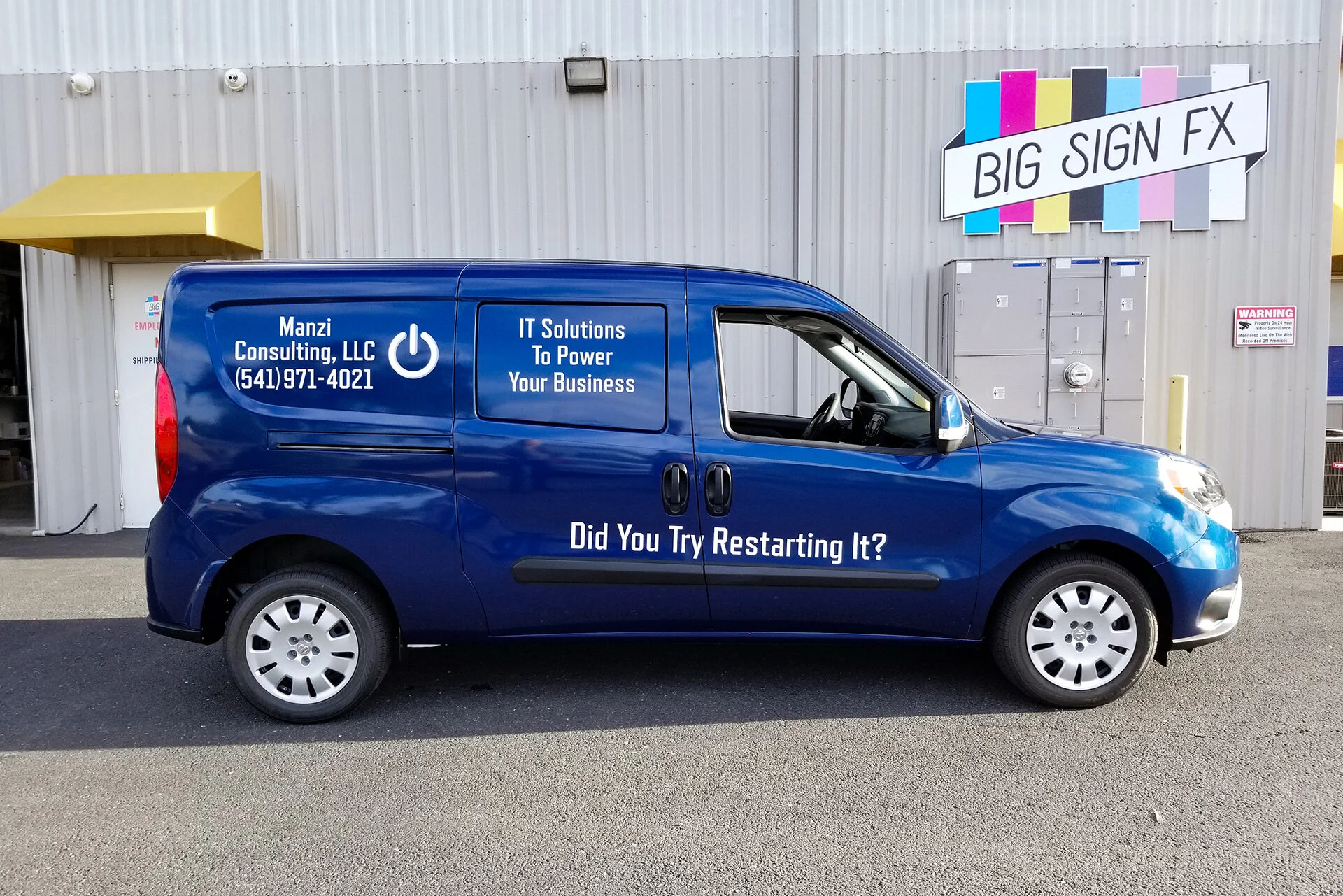 Vehicle Graphics on Color Change Wrap