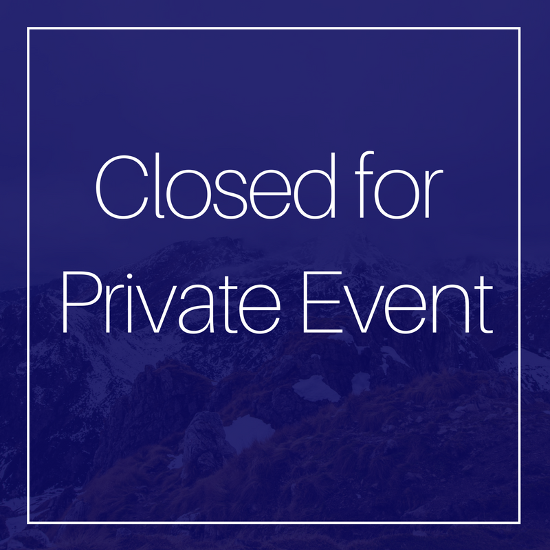 Closed for Private Event