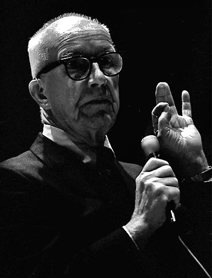 Buckminster Fuller, 1972-3 tour at UC Santa Barbara By Dan Lindsay
