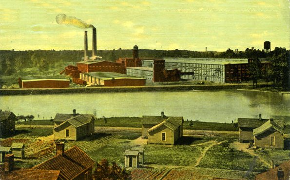  Cone Mills cotton mill, Greensboro, NC, 1914   Source  