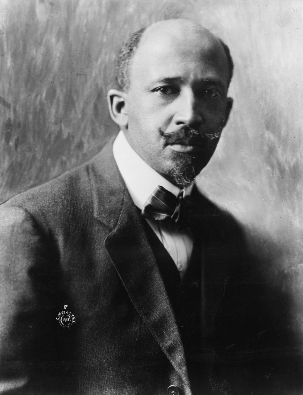  W. E. B. Du Bois (1868 – 1963), co-founder of the National Association for the Advancement of Colored People (NAACP), in 1918.   Source  