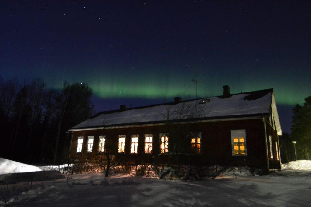  Juha lives in an old schoolhouse in Finland 