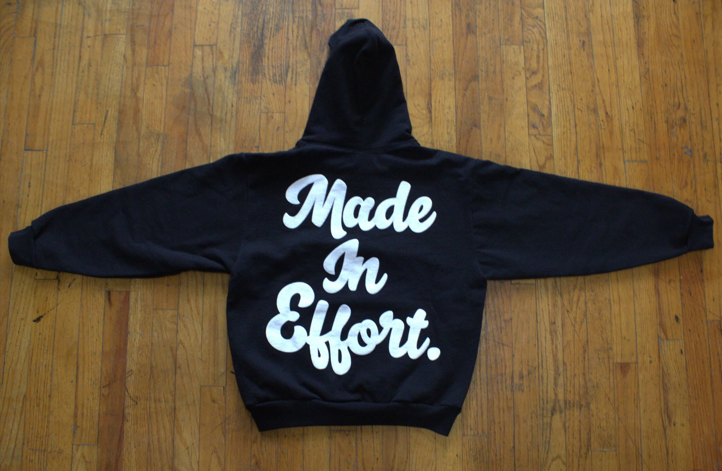 Made in Effort Hoodie (black)