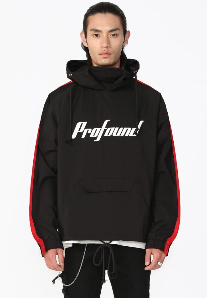 Scripted Open Windbreaker Parka by Profound Aesthetic $90