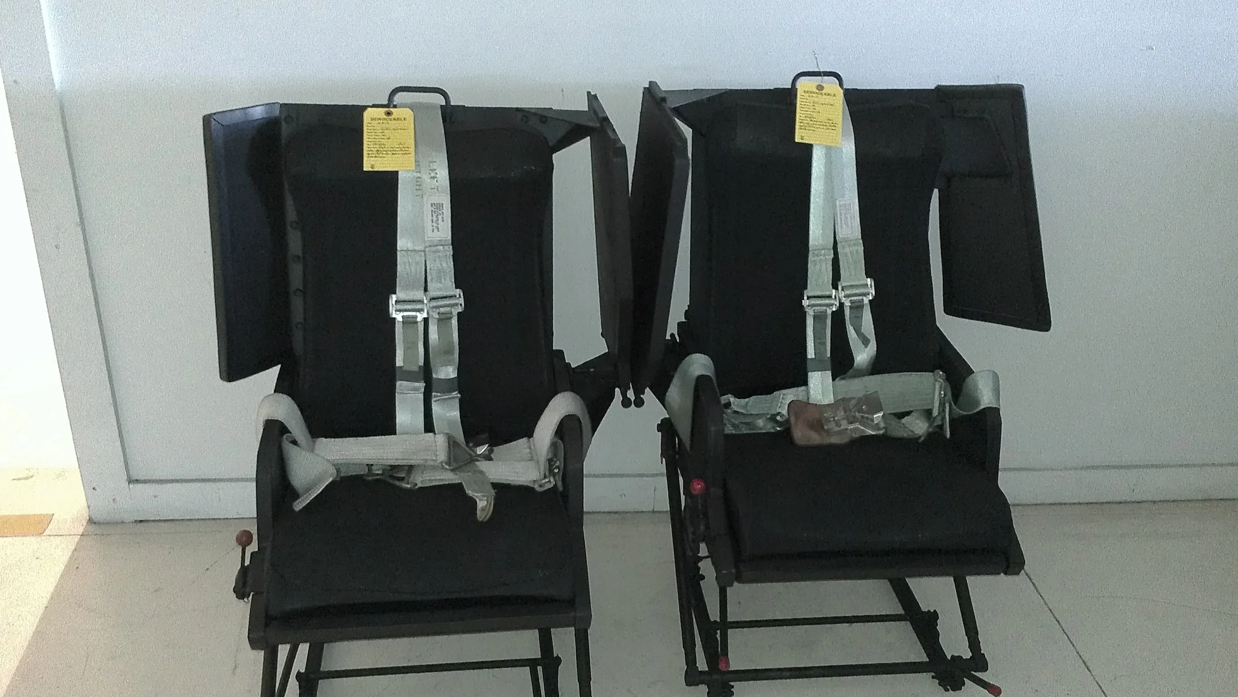 Huey Armored Crew Seats