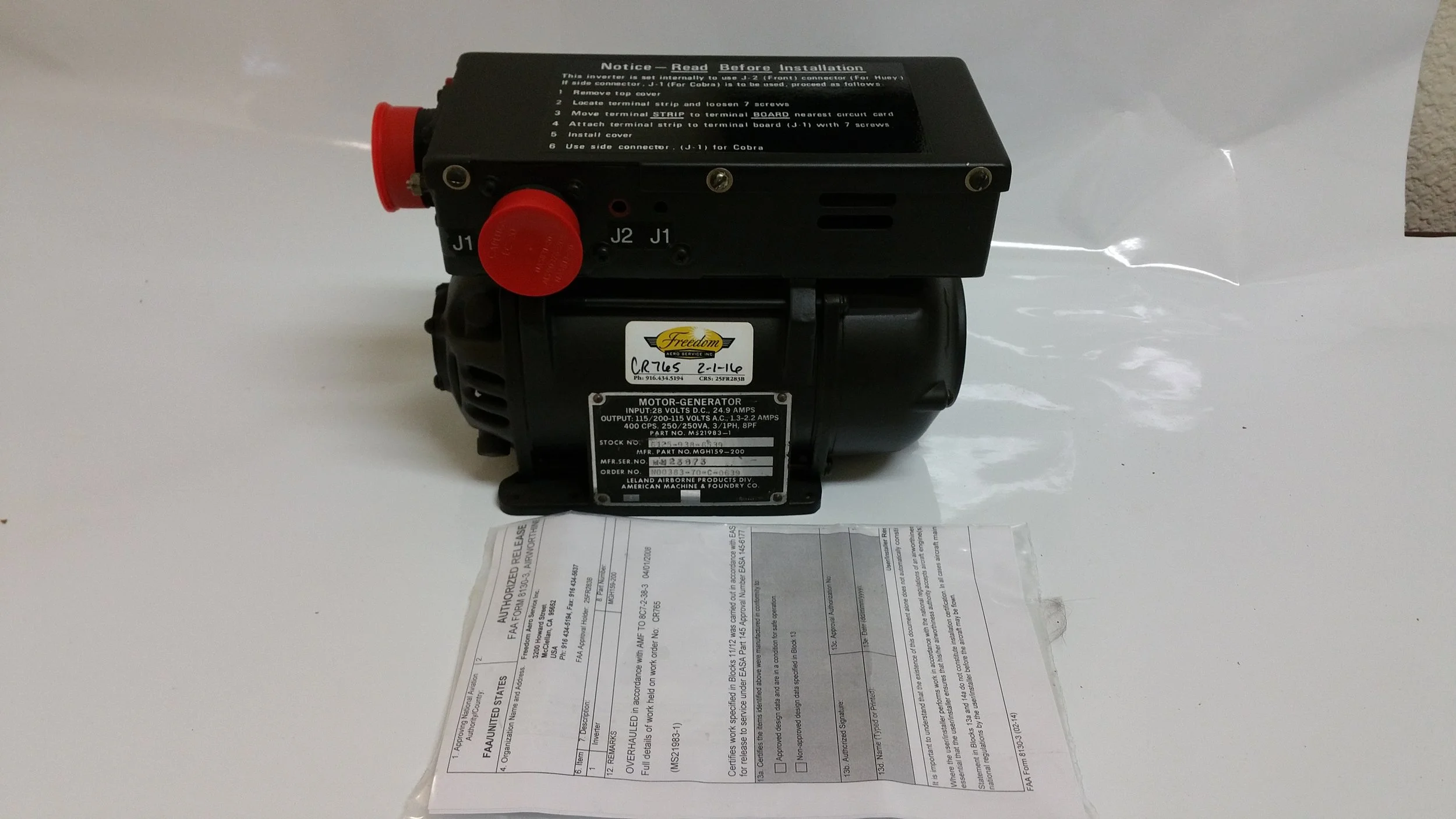 MGH159-200, Inverter